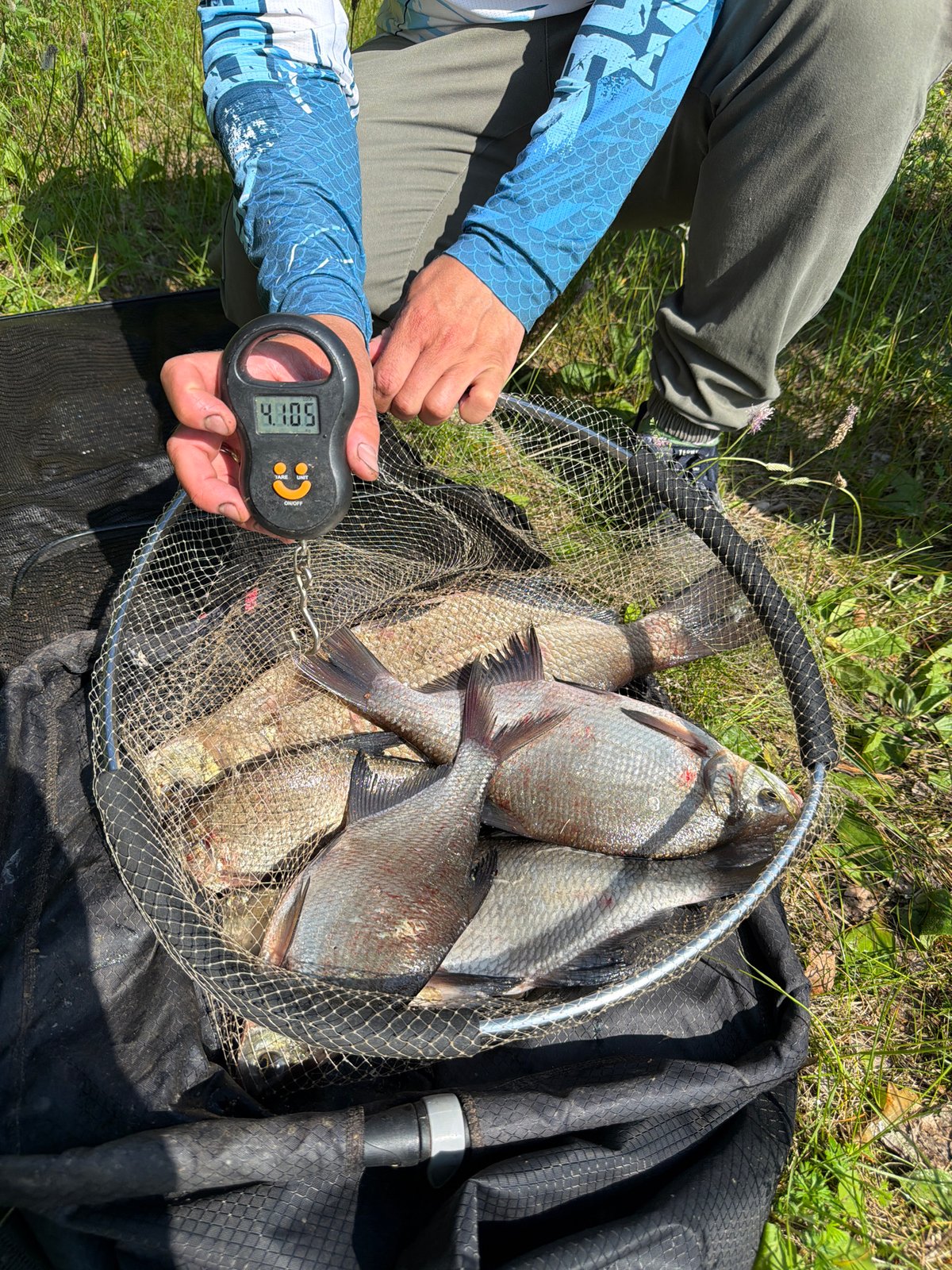 Morning fishing and yoga session along Kama River, Chaikovsky
