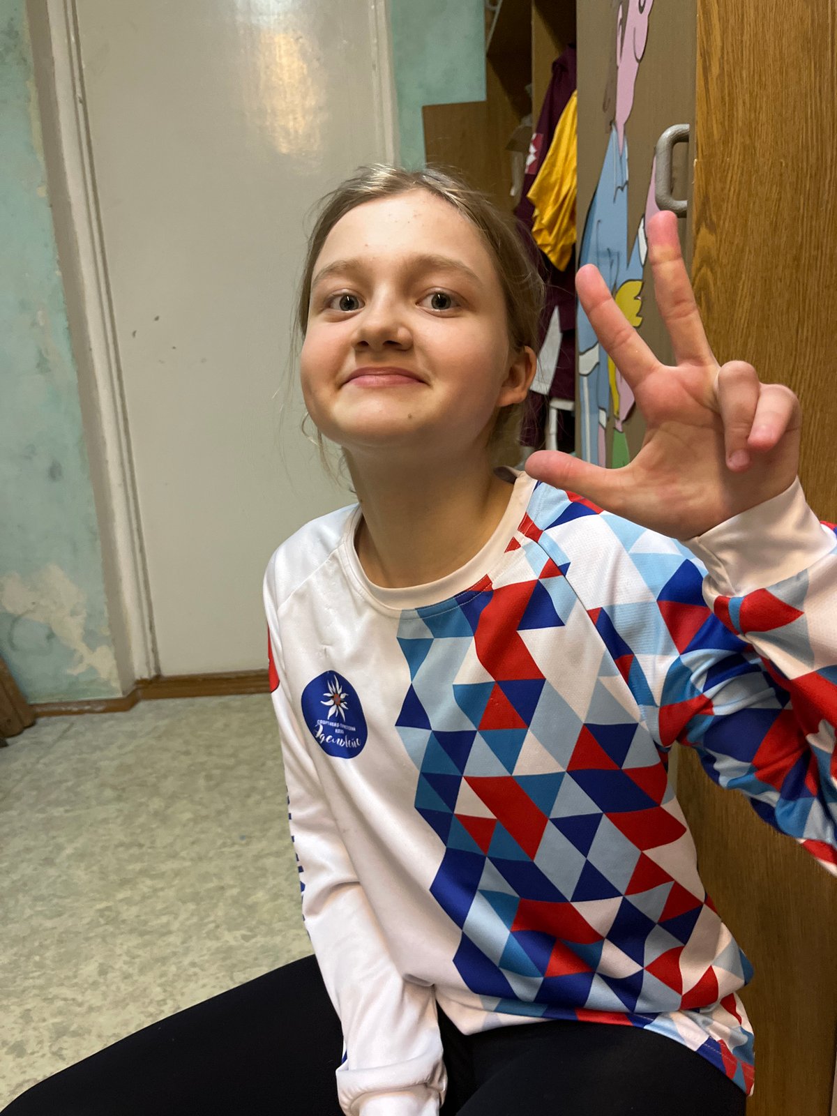 Indoor climbing competition held in Berezniki, Russia gymnasium