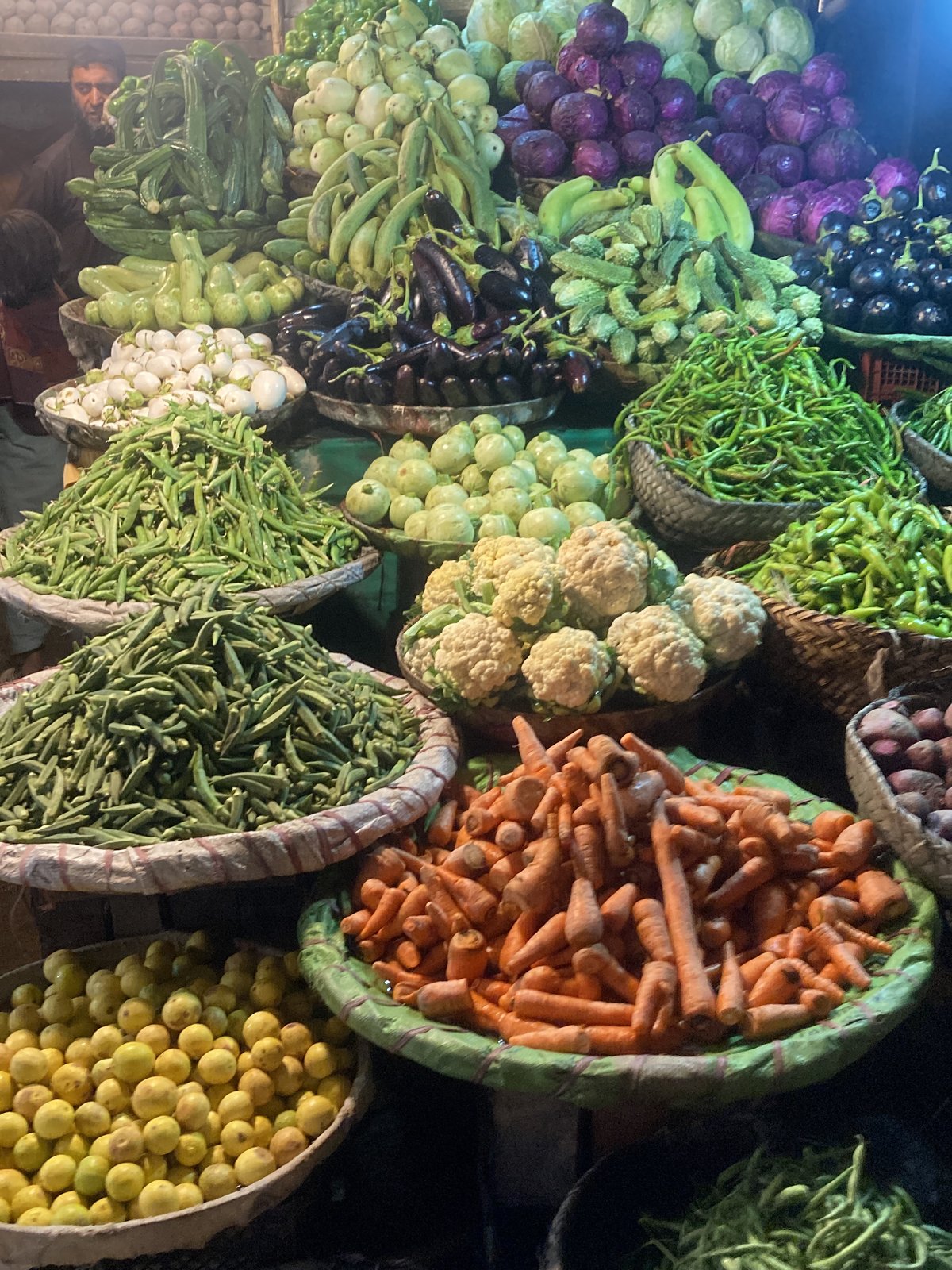 Evening market activity documented in Quetta, Pakistan commercial district