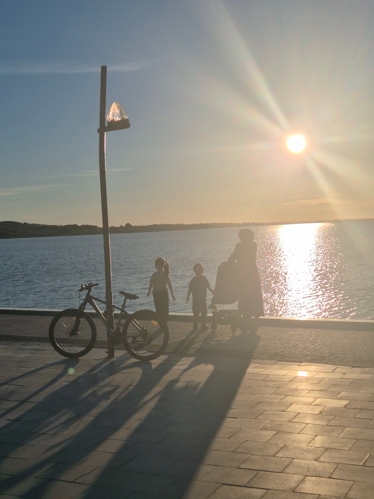 Lakeside summer day and outdoor wrestling in Kokshetau