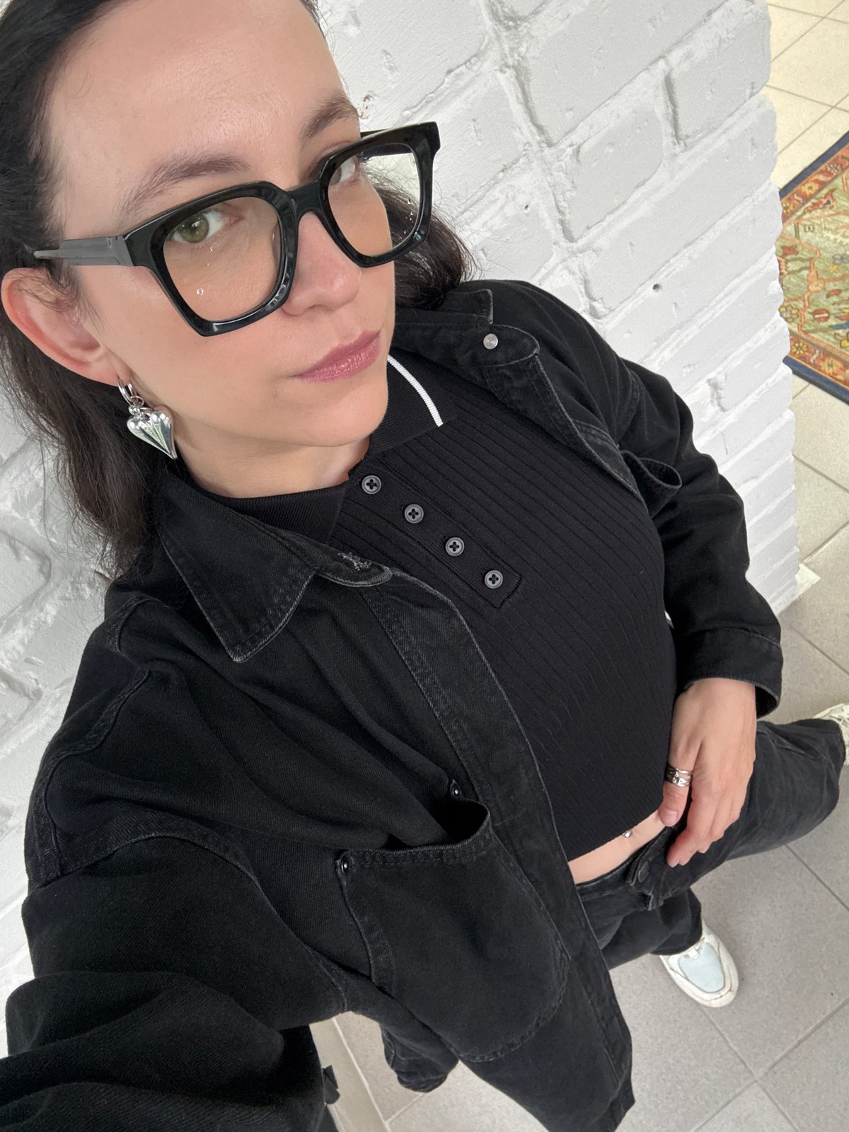 Coffee and selfies at a Chaikovsky barbershop on a July morning
