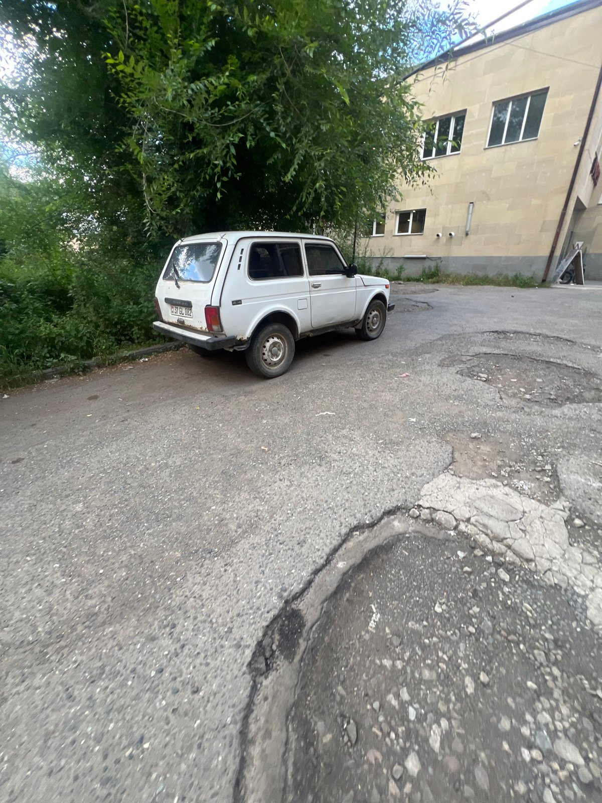 Afternoon street life and a karate class in Vanadzor, Armenia