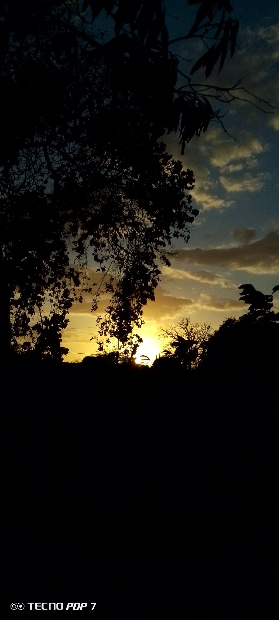 Sunset documented through 28 photographs in Altagracia, Venezuela