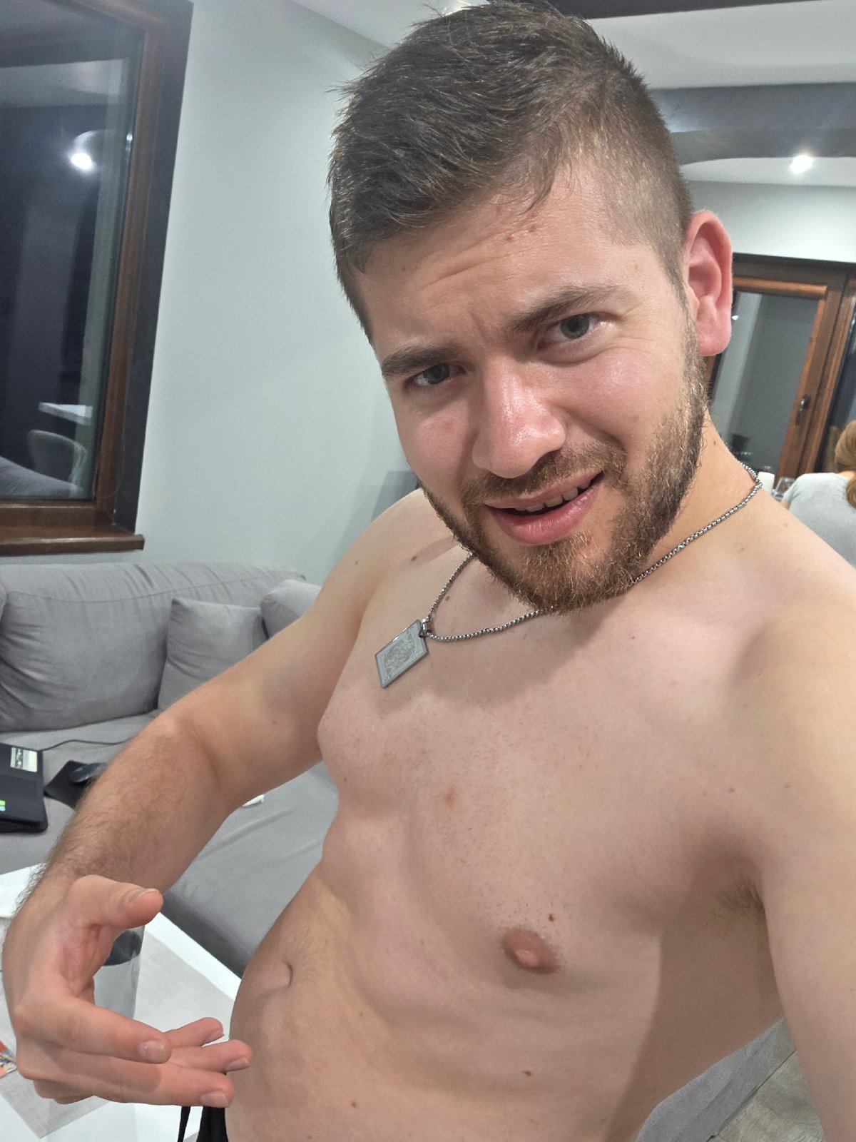 Man documents quiet evening at home in rural Bulgaria