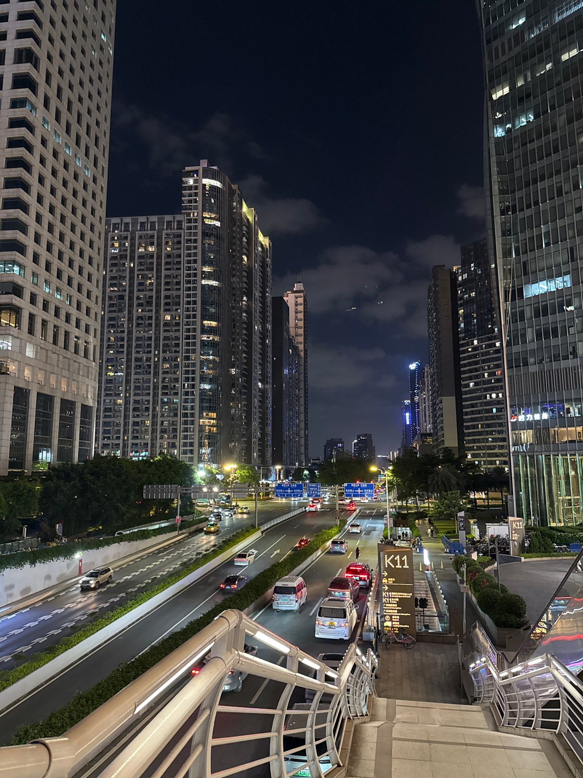 Evening scenes captured across Tianhe District, Guangzhou