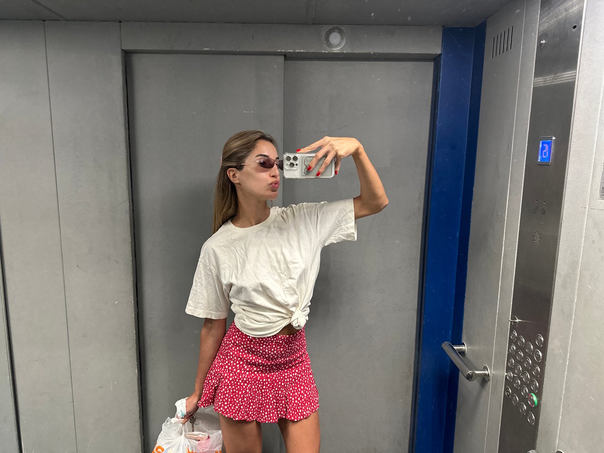 Selfies, a summer stroll, and fresh strawberries in Moscow