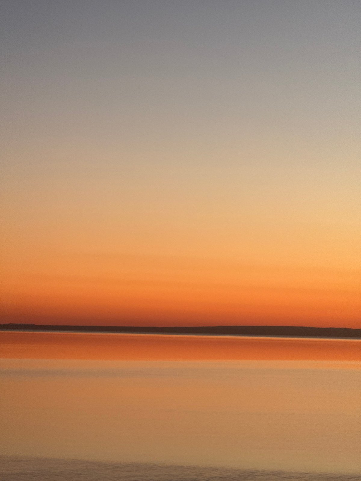 Abstract color gradient phenomenon observed in Chaikovsky, Russia