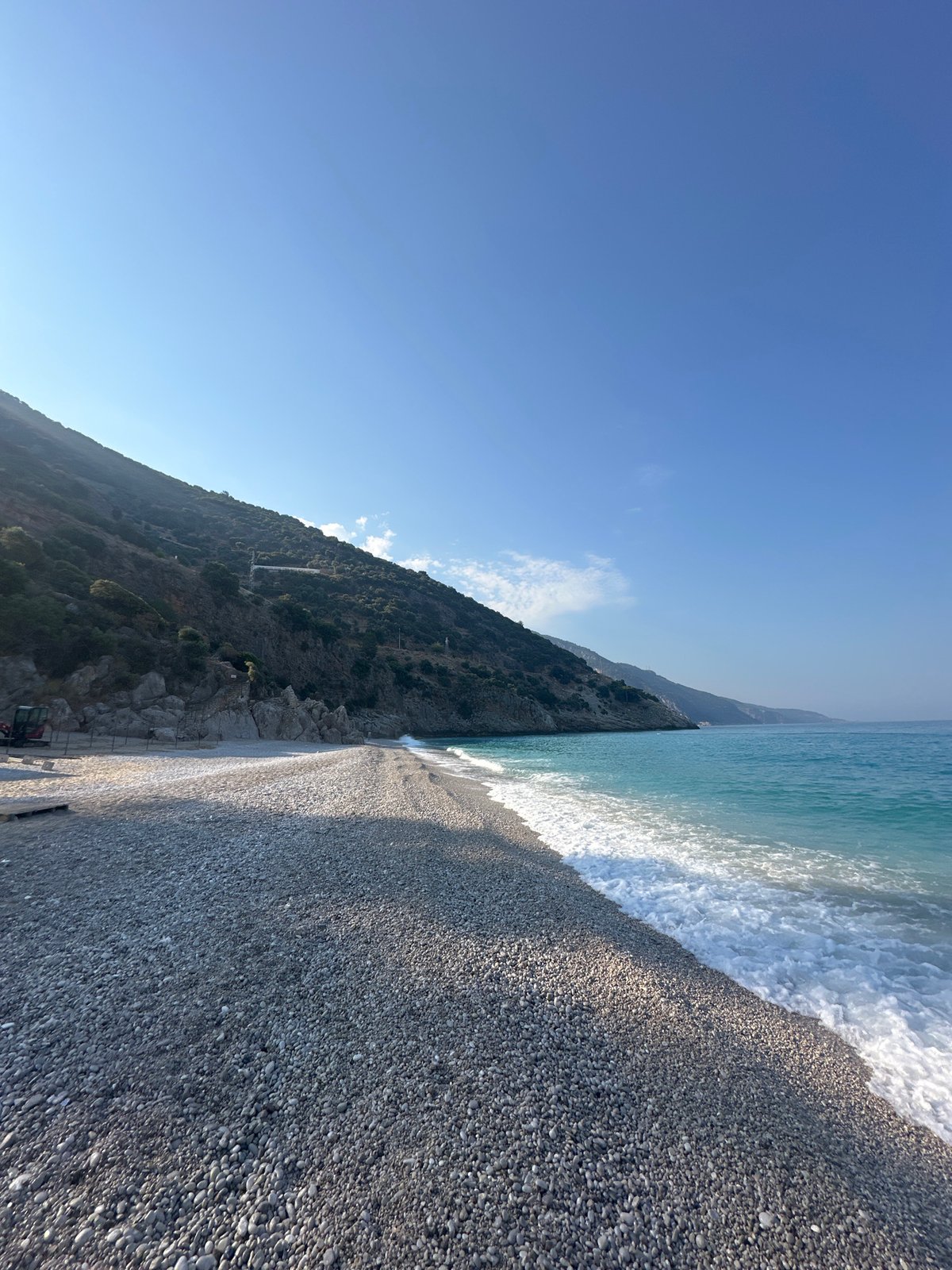 Early morning beach visit documented at Ölüdeniz, Fethiye