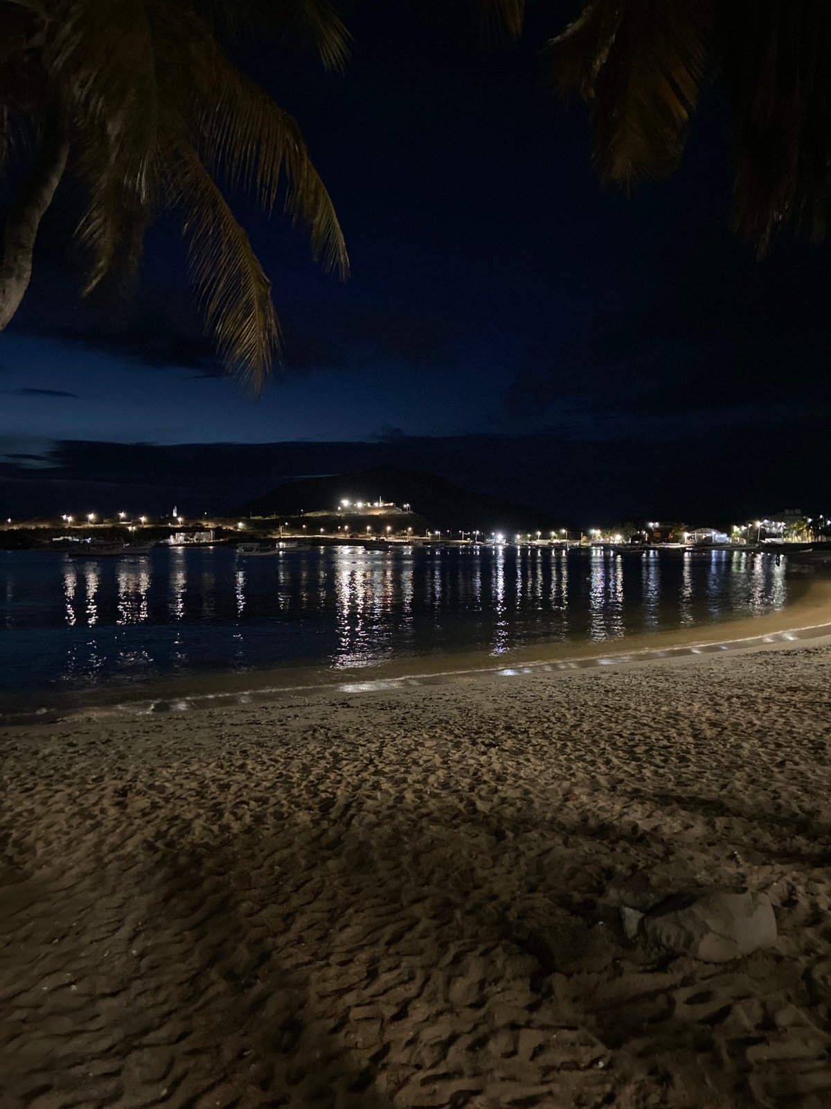 Sunset to night in Juan Griego, from bay to backstreets