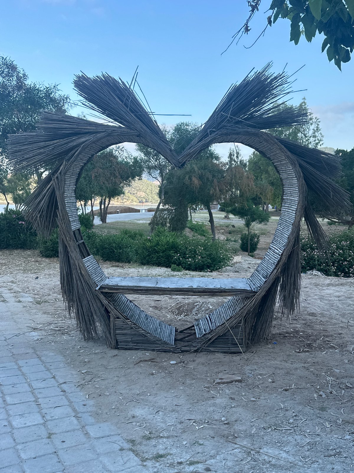 Early morning coastal walk documented in Fethiye, Turkey