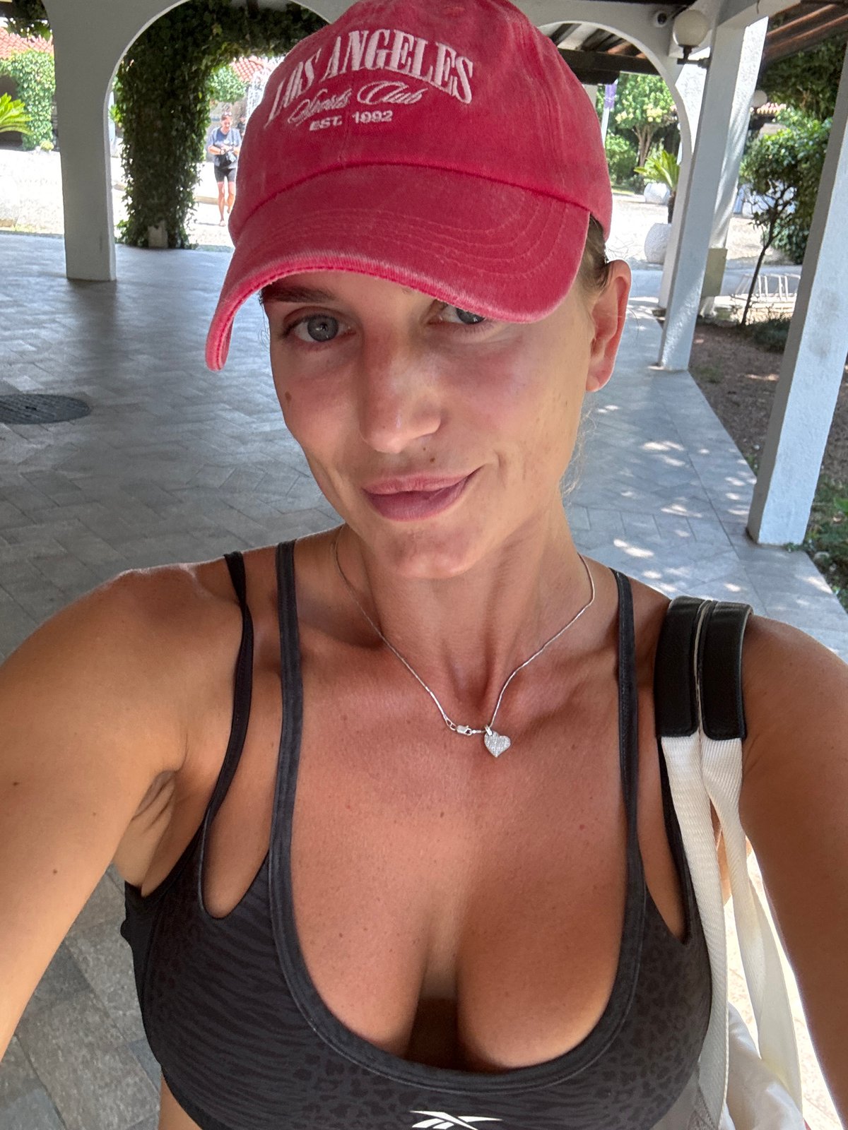 Summer morning around Budva's parks and fountains