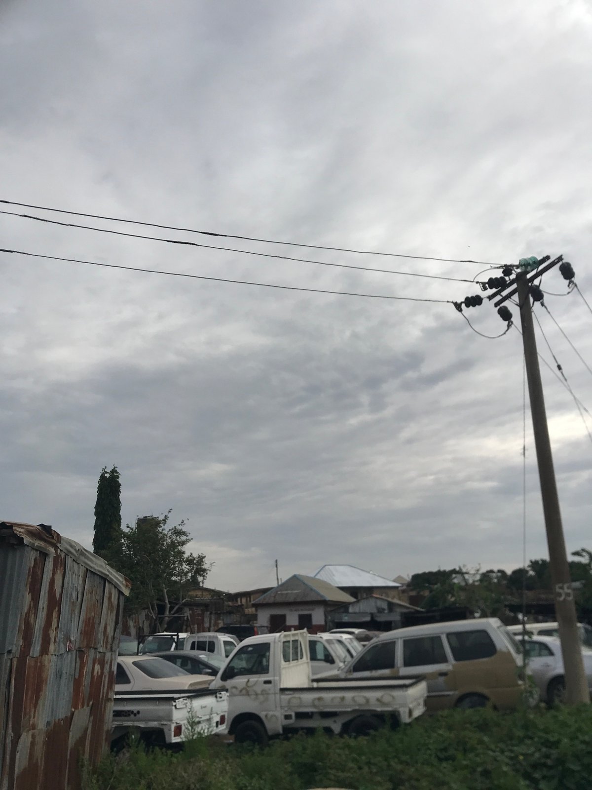 Morning life documented across Nigerian cities under overcast skies