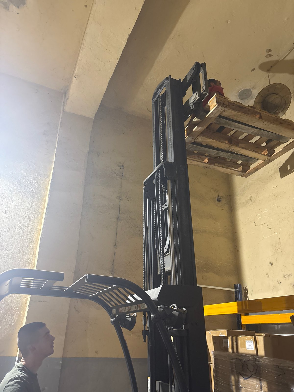 Warehouse operations underway at a Dupnitsa industrial facility
