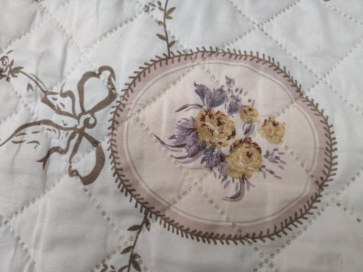 Close-up survey of patterned and printed fabrics
