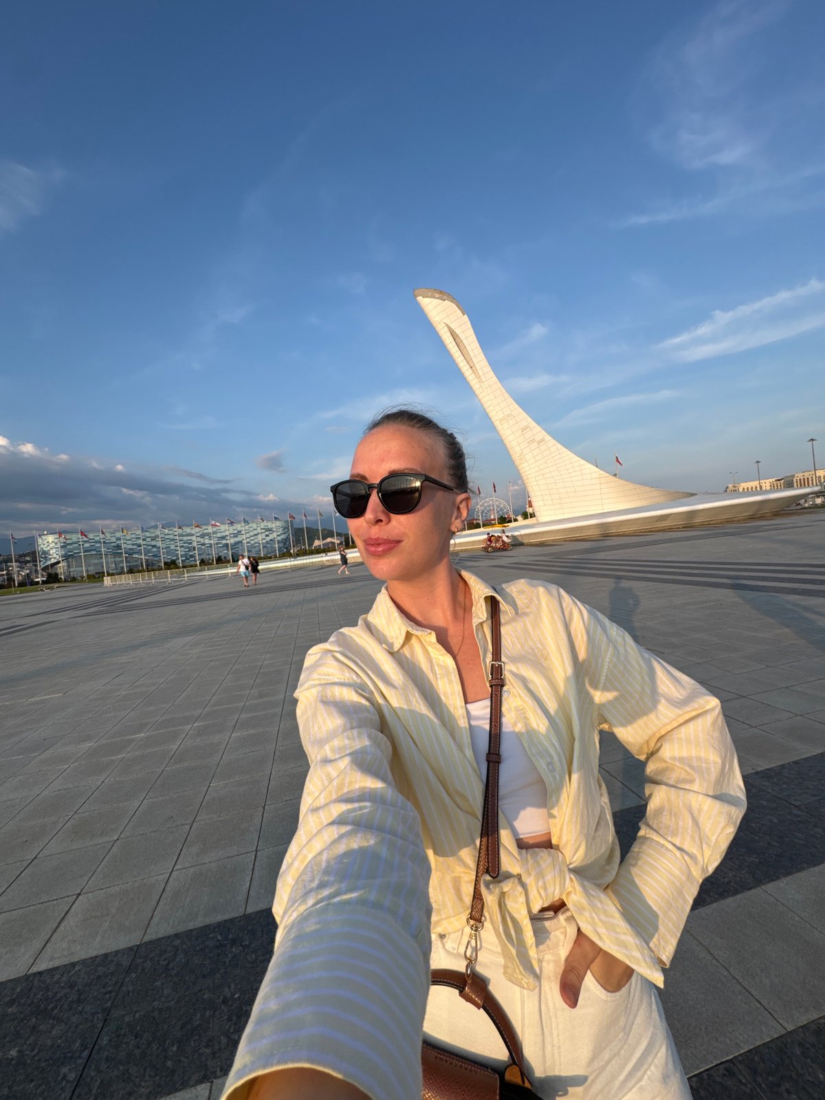 Tourists document afternoon visit to Sirius Olympic Park attractions