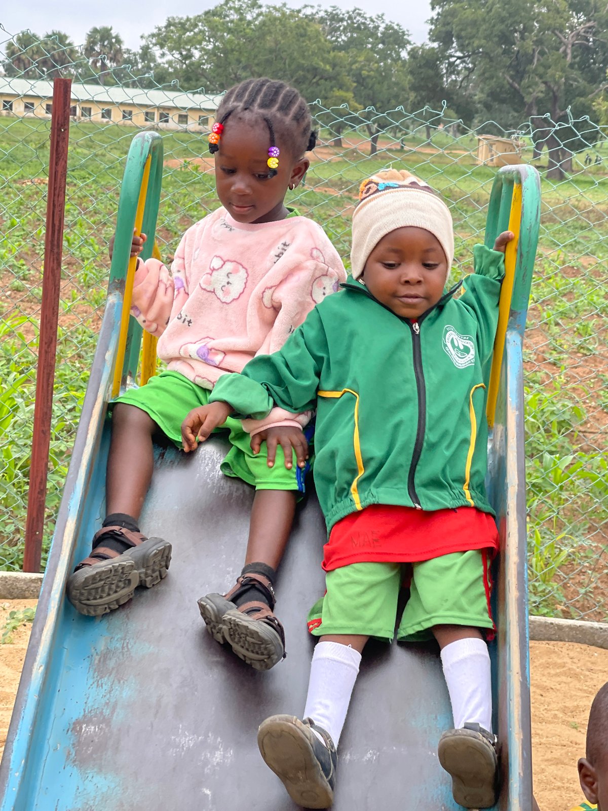 Morning playground activities observed in Akwanga, Nigeria