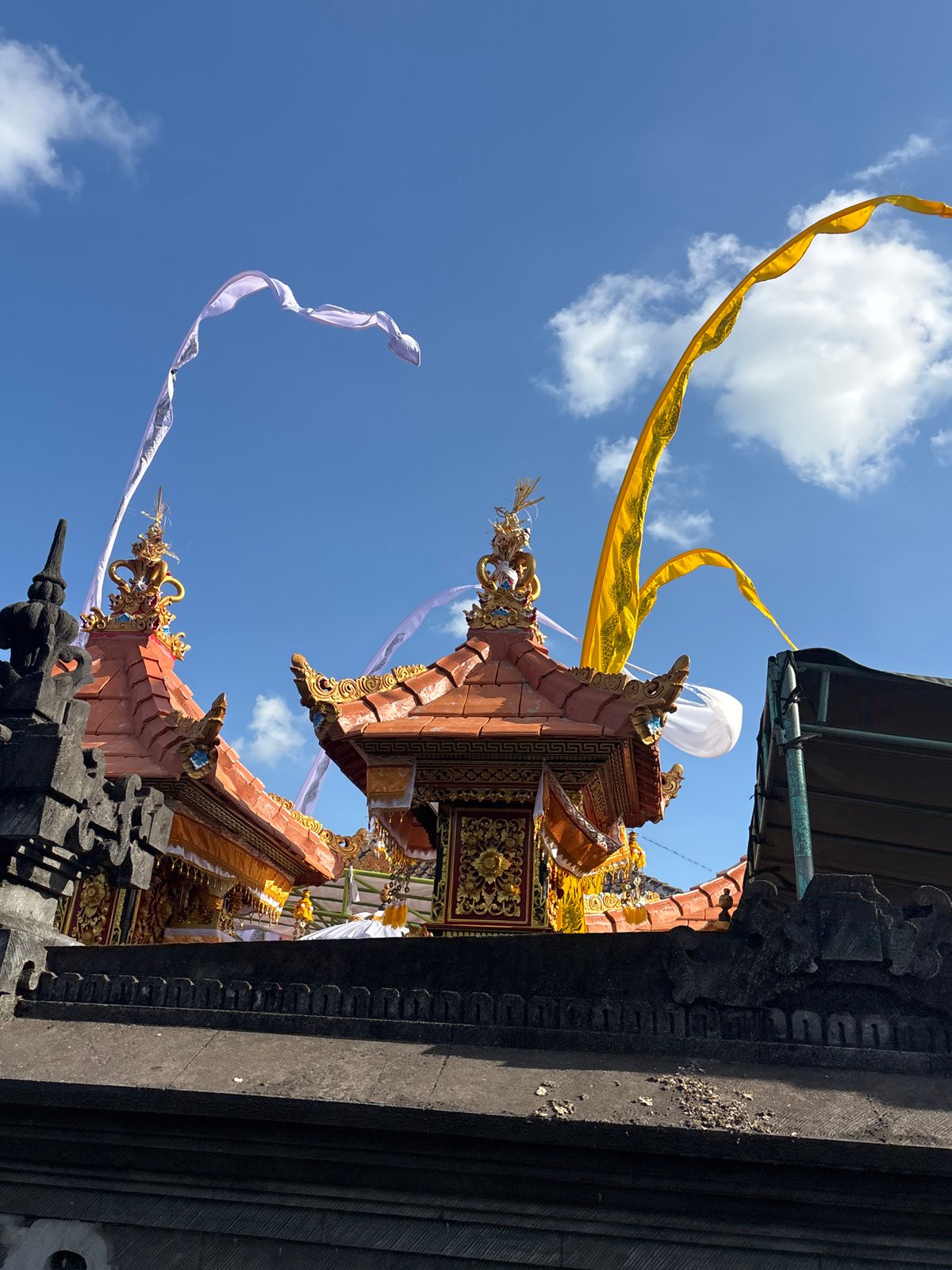 Morning scenes captured around Tabanan temples and roads