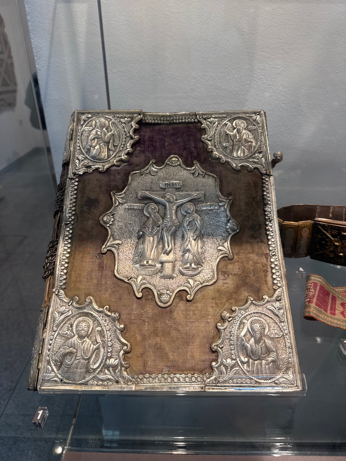 Visitor documents museum tour through historic Plovdiv cultural sites