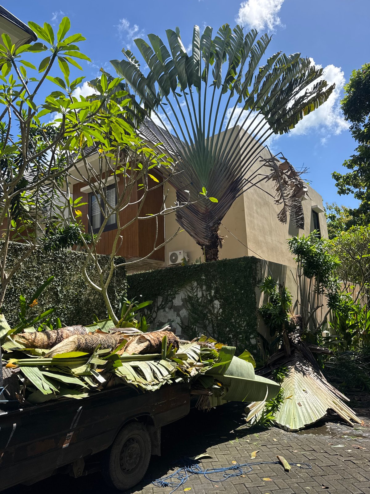 Tropical property views documented in Kuta Selatan, Indonesia