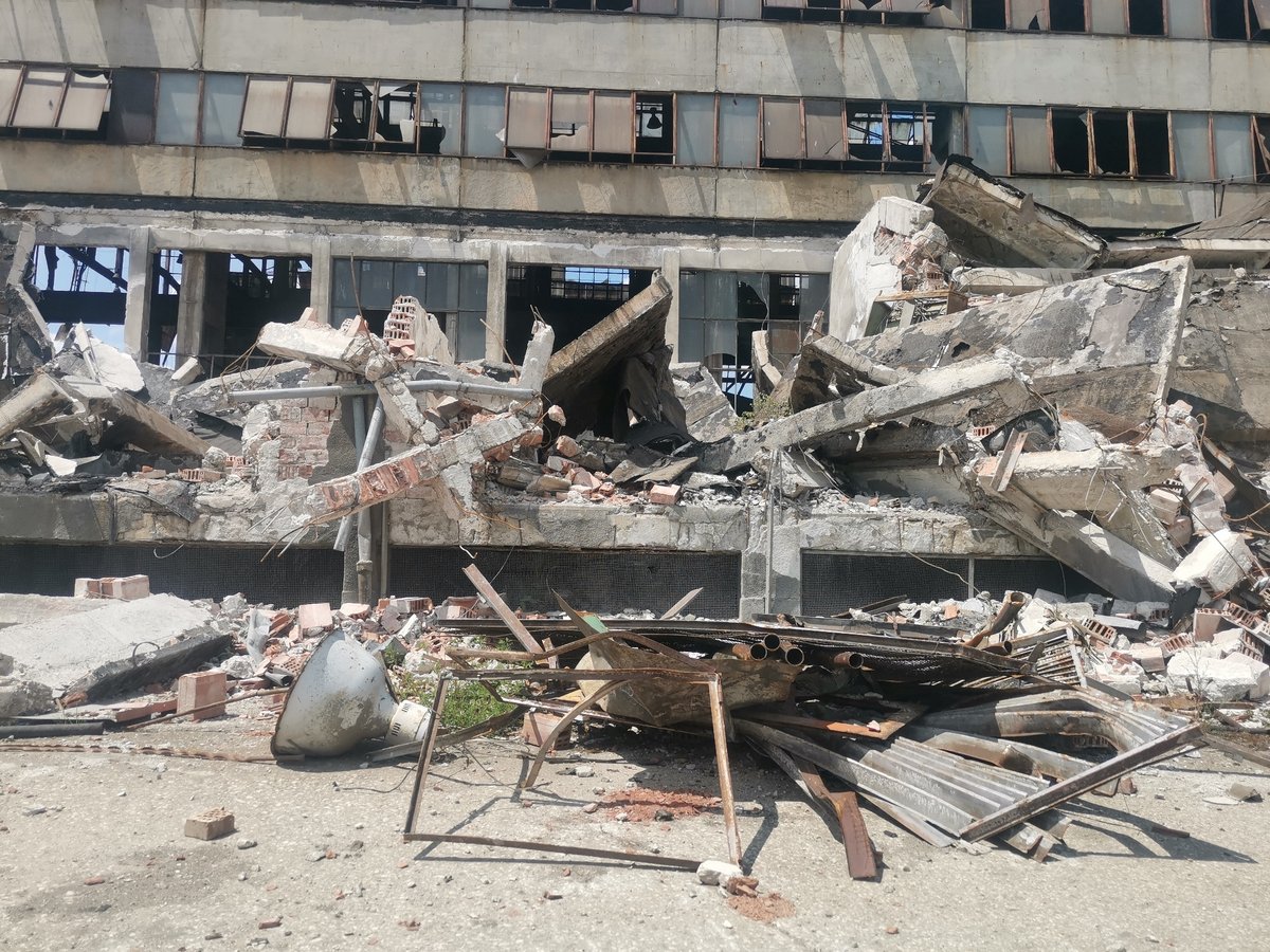 Damaged buildings documented in Zhivkovo, Bulgaria