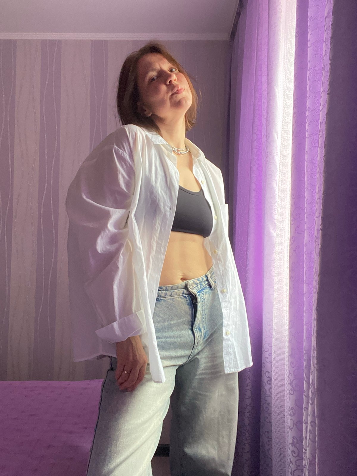 Morning photo session documented in Yoshkar-Ola private residence