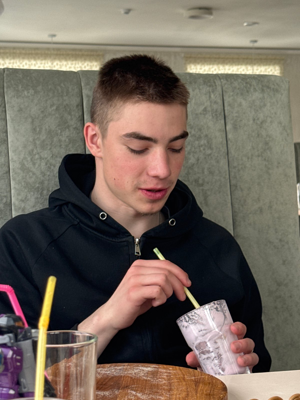 Saturday morning life captured across Chaikovsky, Russia