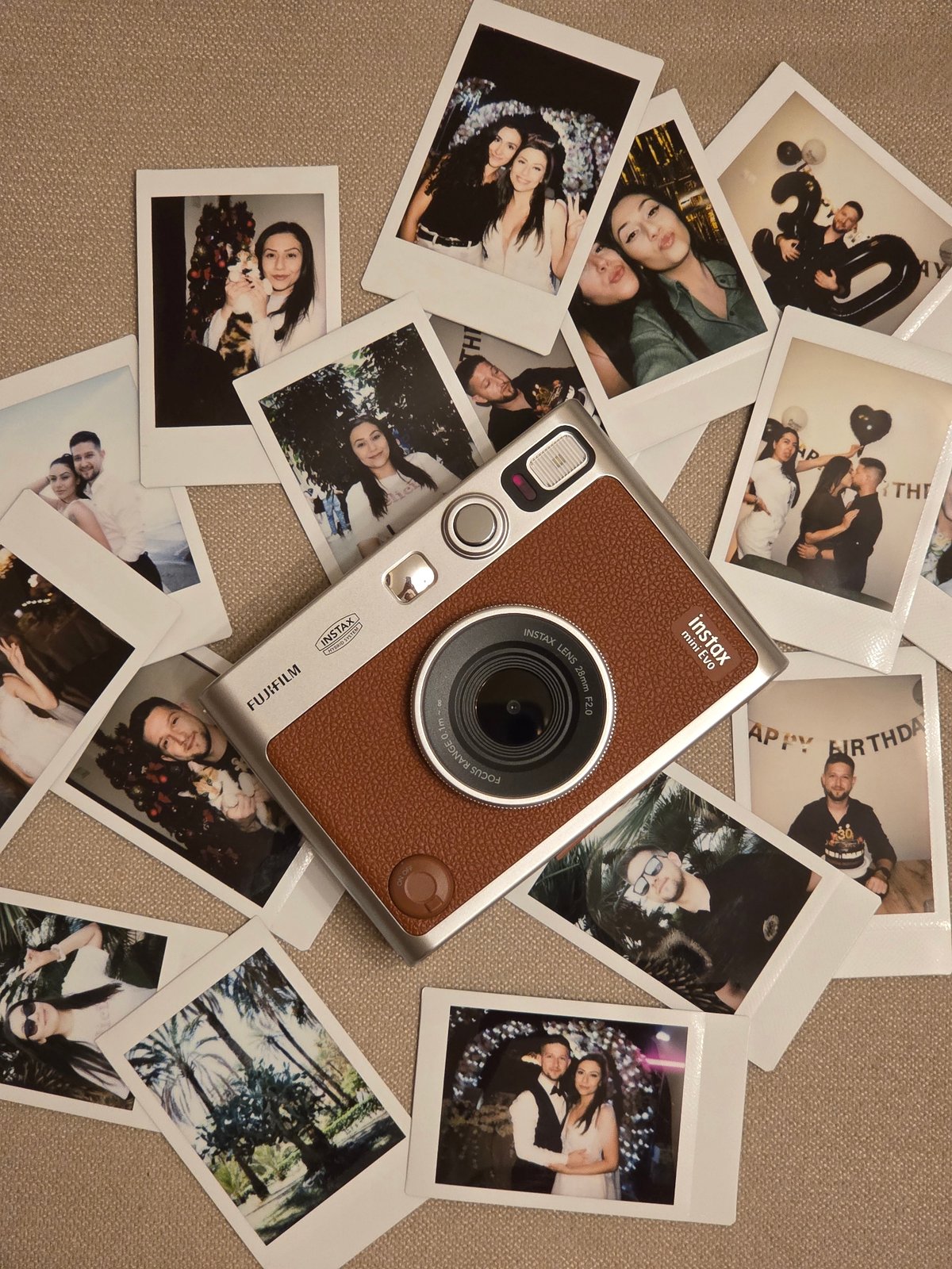 Instant camera photography session documented in Varna, Bulgaria