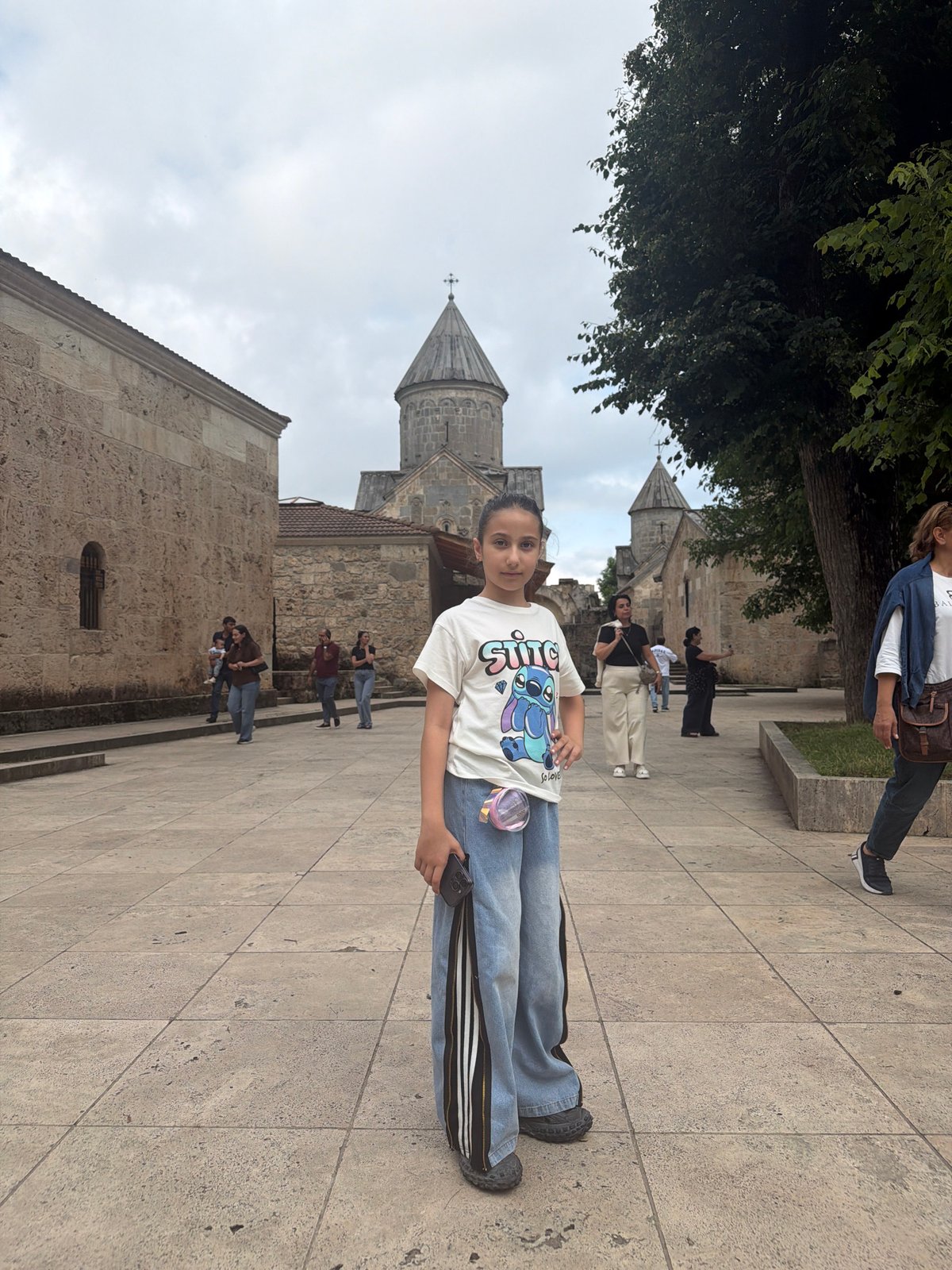 Group visit to Teghut's medieval monastery complex in Armenia