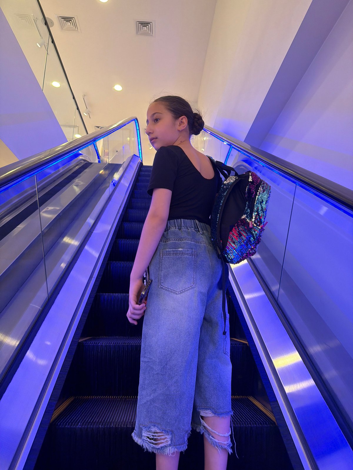 Young girl's afternoon shopping journey documented across Yerevan
