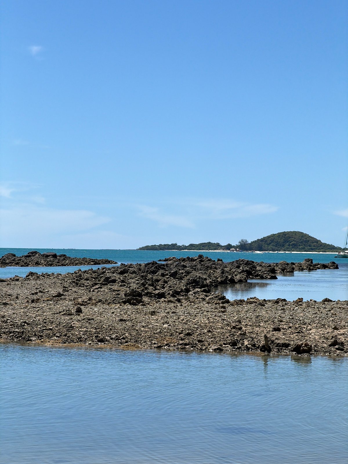 Lazy afternoon at a quiet beach hangout in Baan Thong Krut