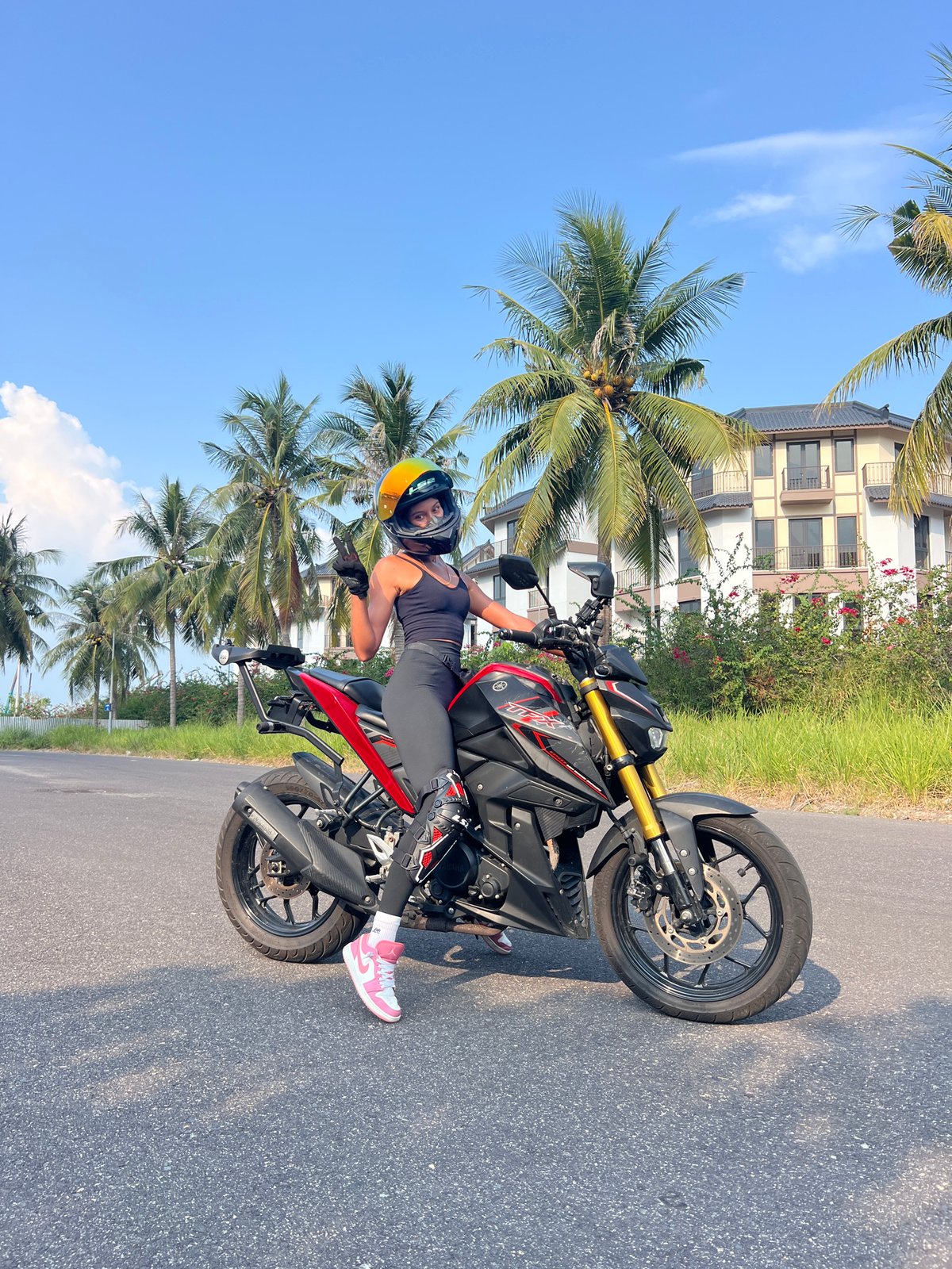 Morning motorcycle activity observed in Nam Nha Trang Ward