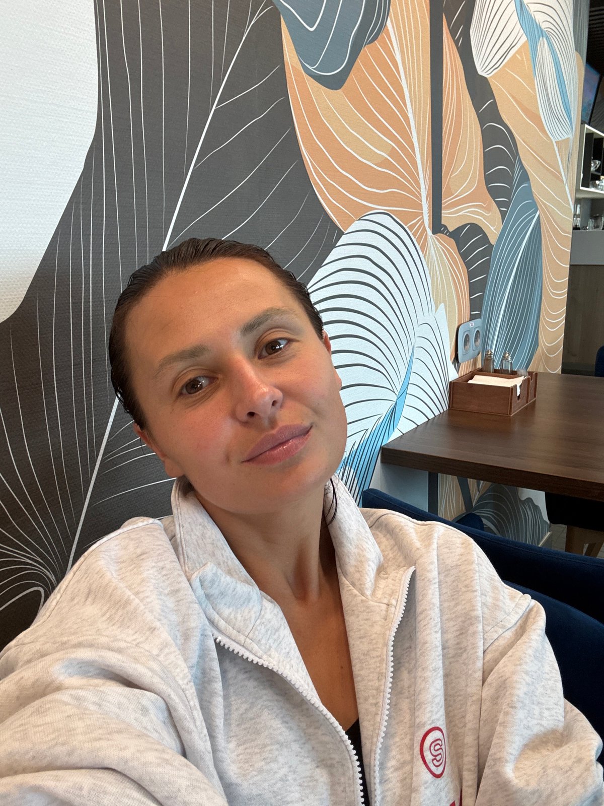 Cafe visit and nature walk documented in Chaikovsky, Russia