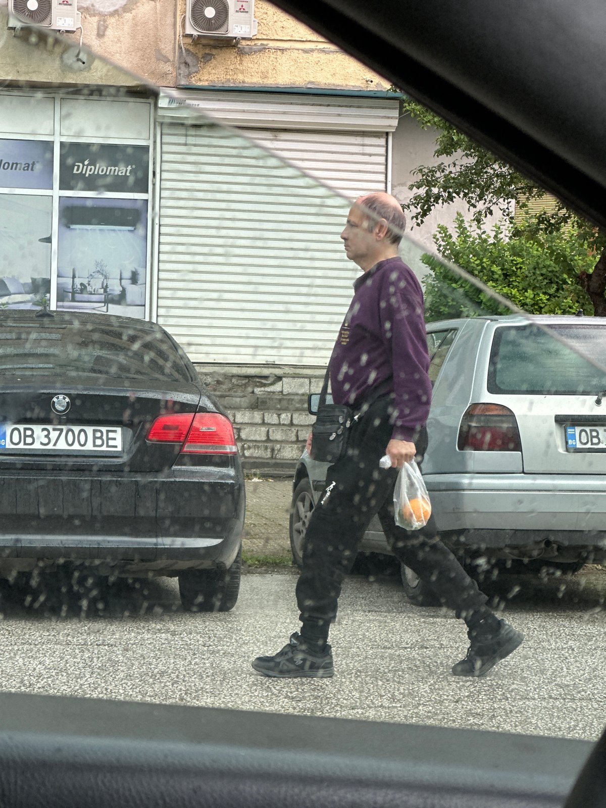 Brief street journey documented in Lovech, Bulgaria
