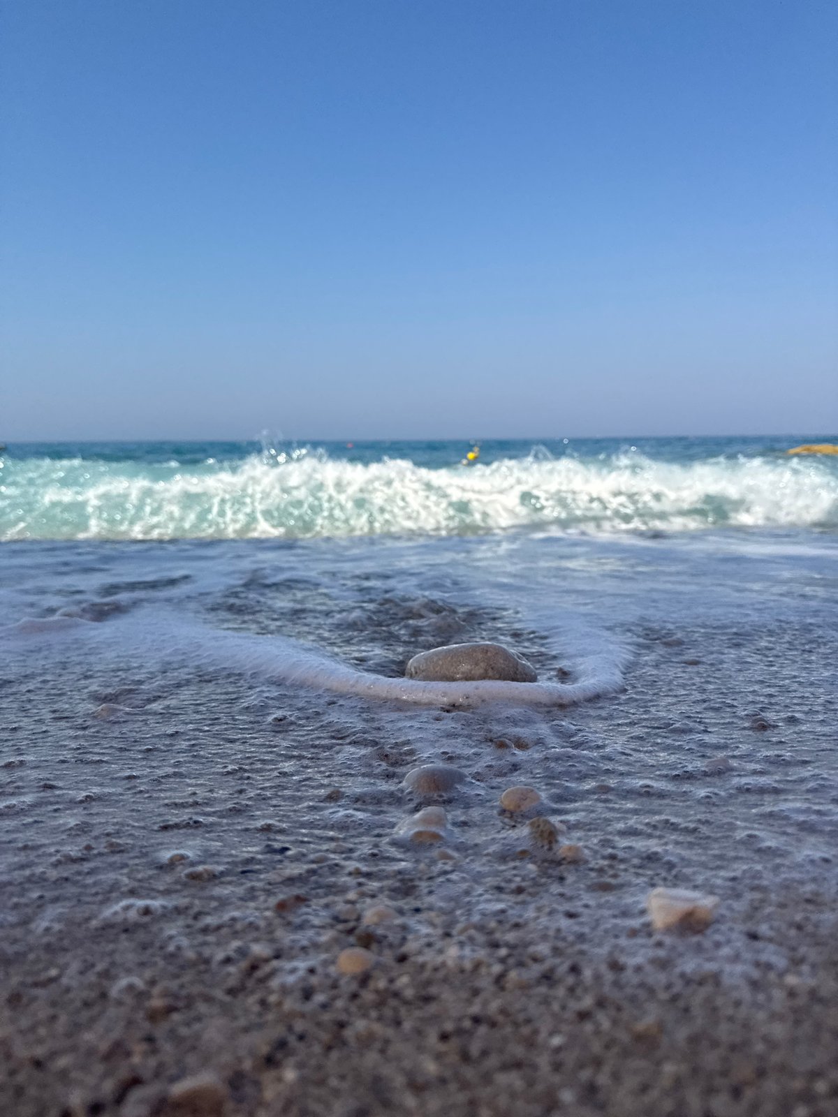 Quiet morning at the shoreline in Fethiye, Turkey