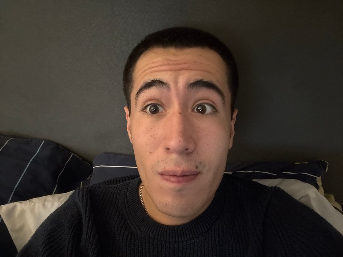 Person takes upside-down selfies during video call in Mexico