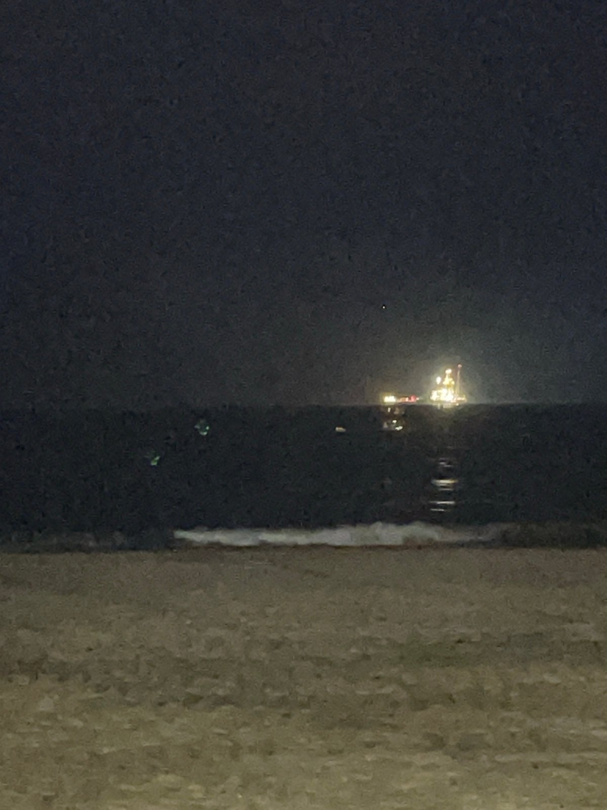 Evening dog walk captured along Burgas Bay waterfront