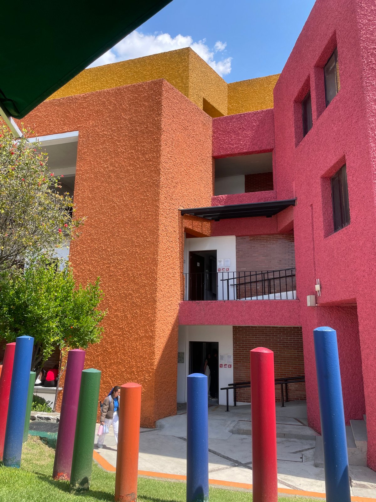 Public spaces documented across San Andrés Cholula during evening hours