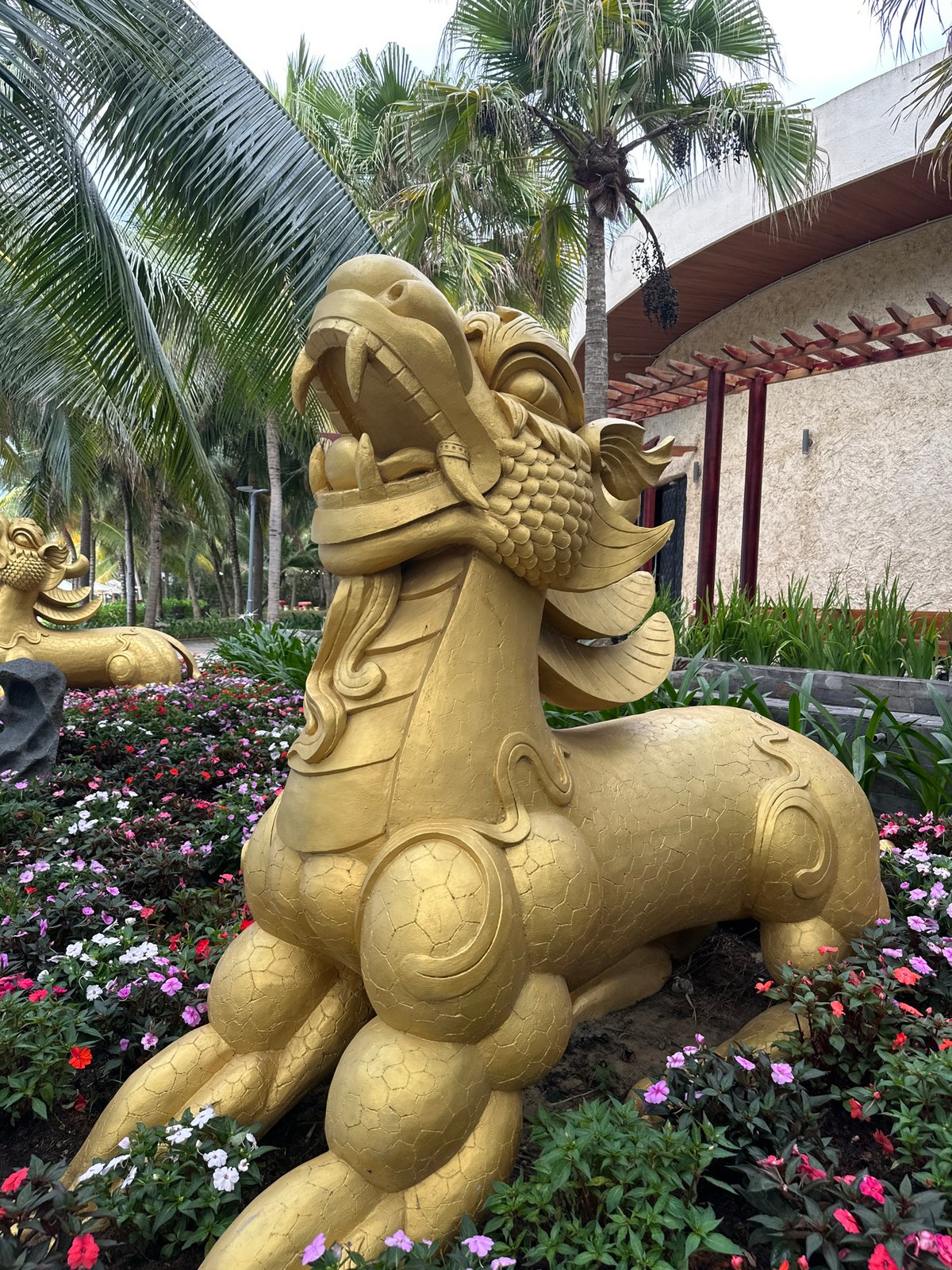 Tourist documents tropical resort experience in Nha Trang Vietnam