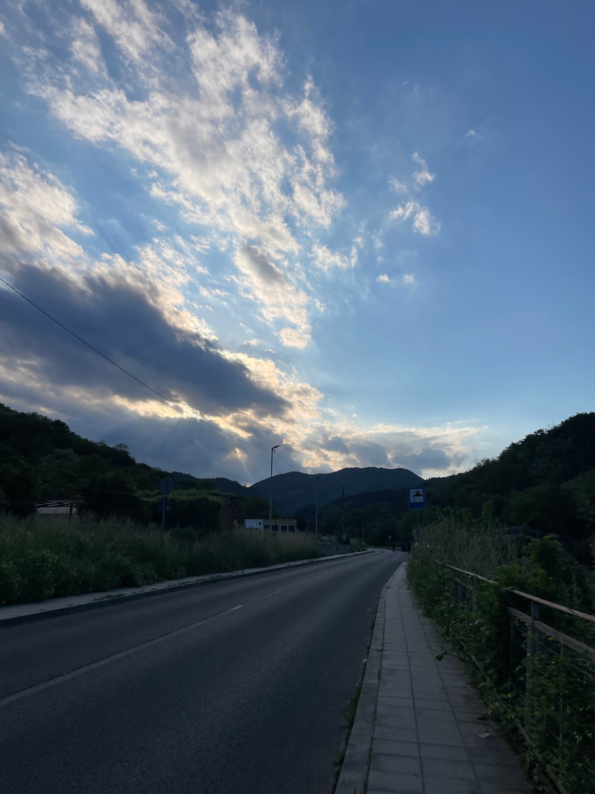 Mountain roads and infrastructure documented in Zlatograd, Bulgaria