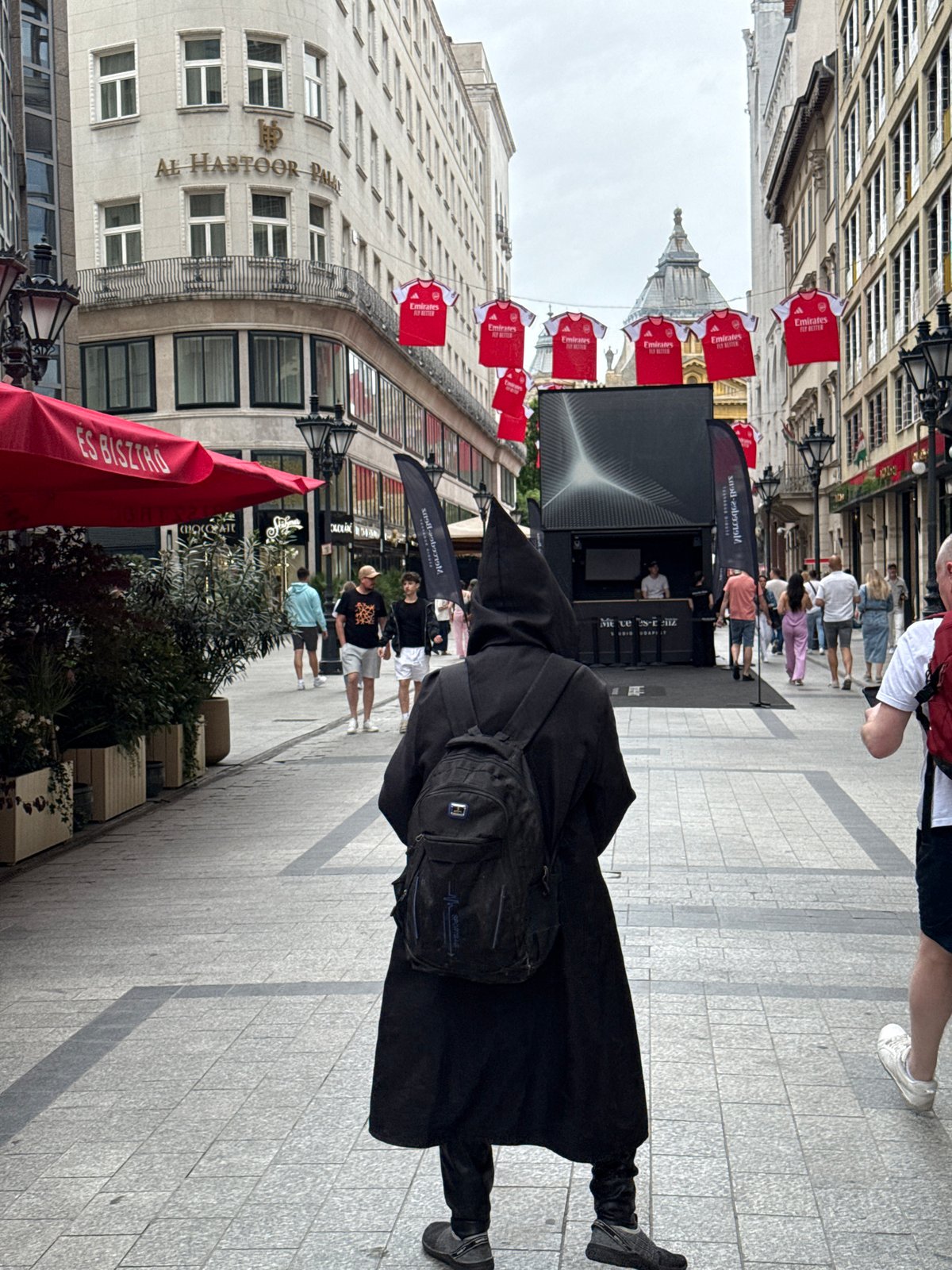 Arsenal fans gather in Budapest for 2026 Champions League final