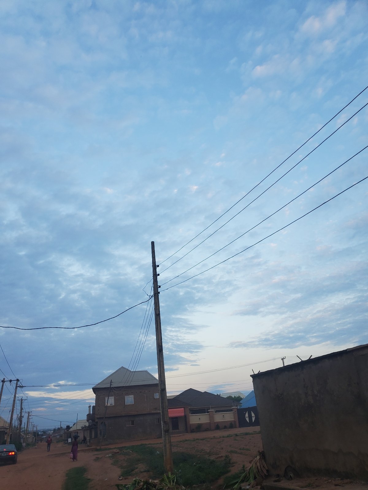 Daily life documented in Kakau, Nigeria over afternoon hours