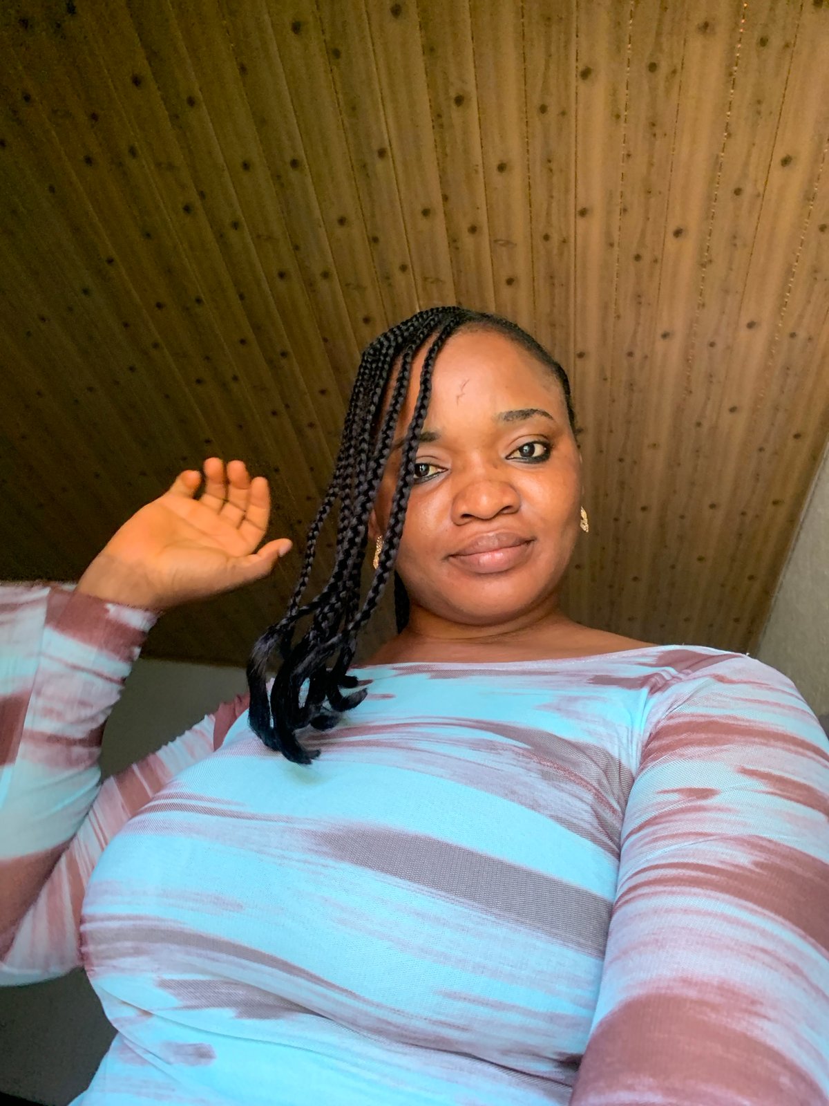 Casual photos from a porch in Barakin Akawo, Nigeria