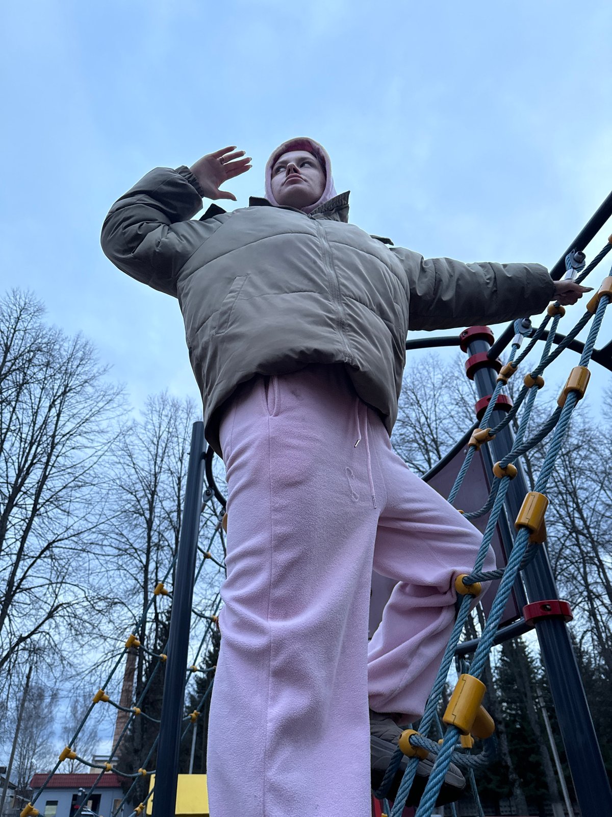 Family playground outing documented in Красный Маяк, Russia