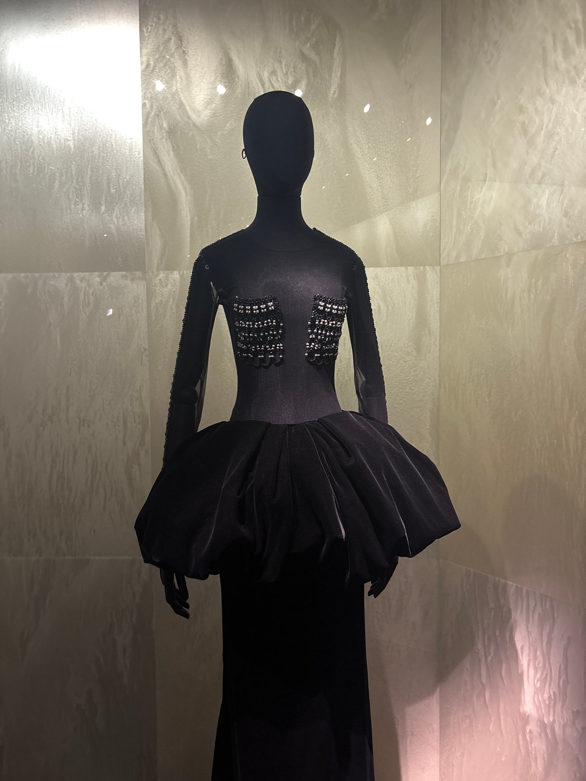 Inside a Milan fashion exhibition of elaborate couture gowns