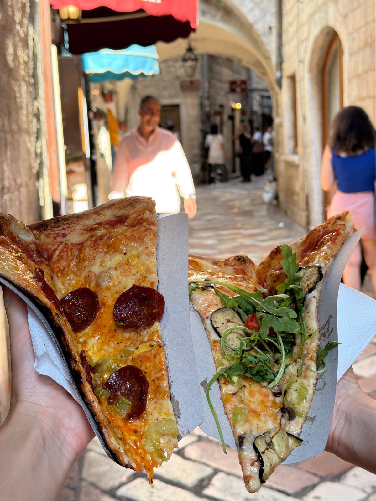 Afternoon wander through Kotor's old town streets and alleys
