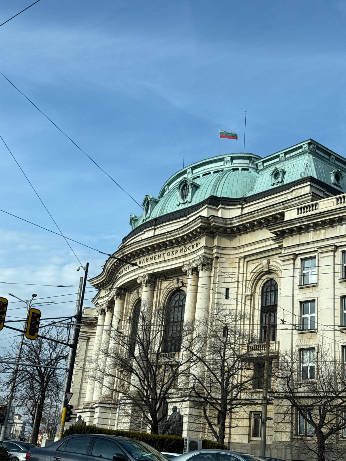 Afternoon urban scenes captured across central Sofia