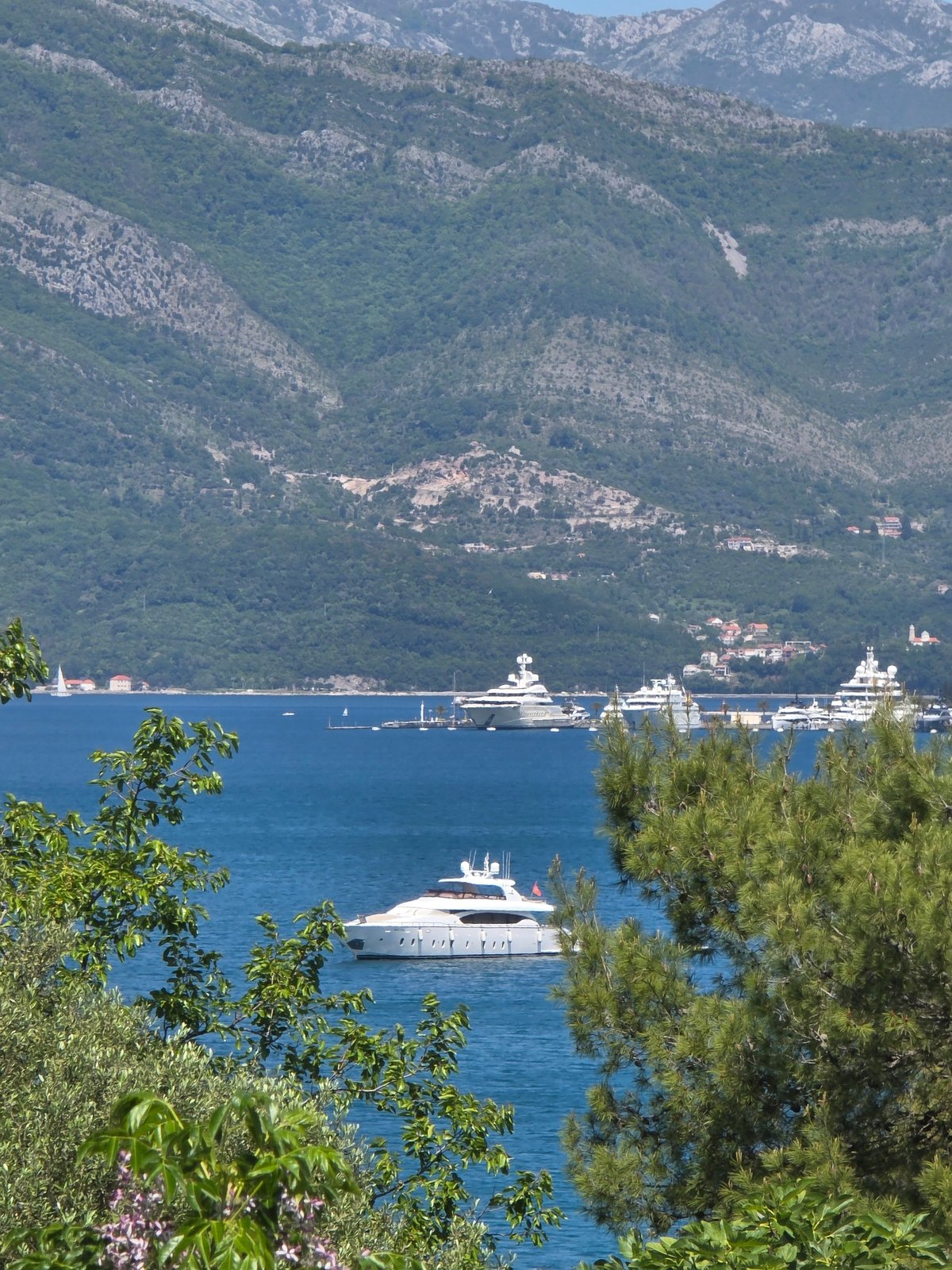 Tourist captures scenic Bay of Kotor views in Montenegro