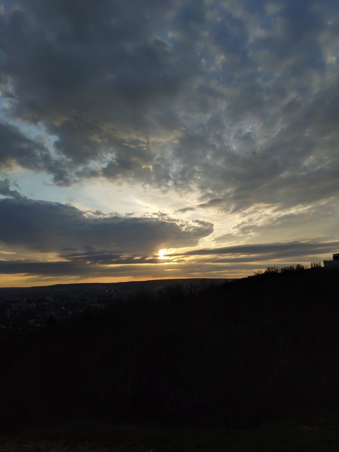 Afternoon scenes captured in Saratov under dramatic skies