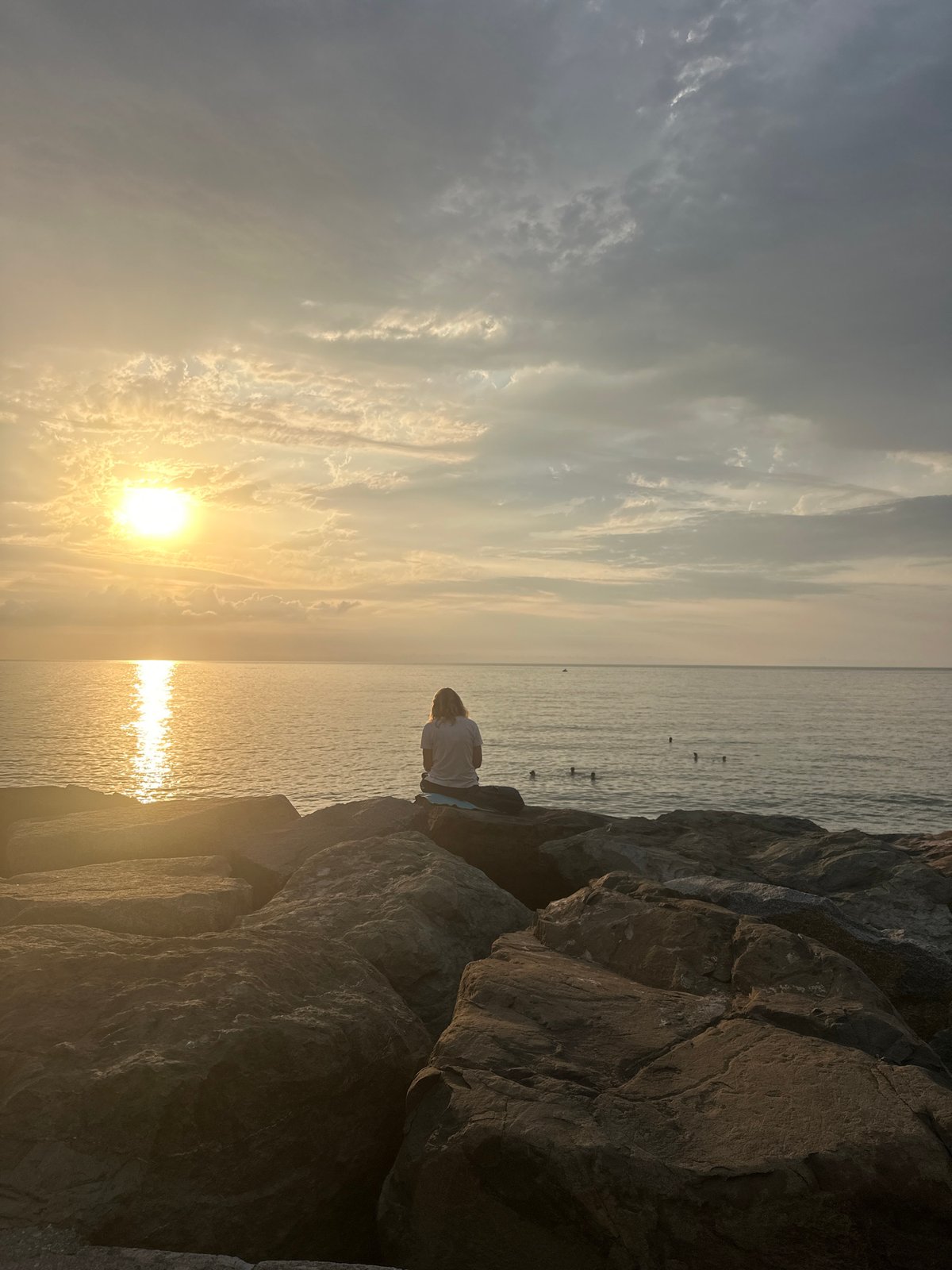 Sunset hour on Batumi Boulevard, Black Sea coast