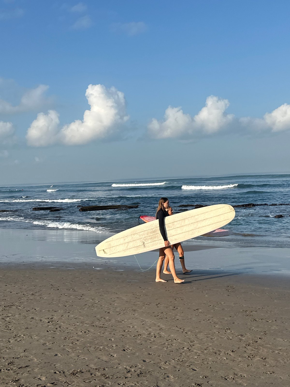 Beach day and soccer viewing in North Kuta, Bali